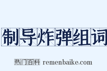 制导炸弹组词是什么意思的图片